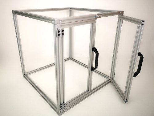 Obudowa-Maszyn-Drukarki-3D-Lasera-Frezarka-CNC-50-PROFOL-V-SLOT-VSLOT-KONSTRUKCYJNY-ALUMINIOWY-BOX-KLAMKA-BRYŁA ALUMINIOWA-ZAWIAS-NAROŻNIK-KONSTRUKCJA PRZESTRZENNA-NA WYMIAR-PLEKSI-DRZWICZKI