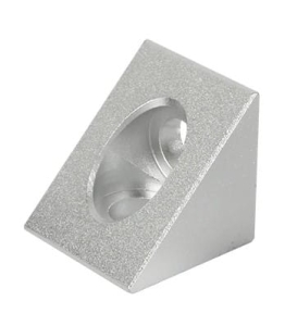 NAROŻNIK ŁĄCZNIK KĄTOWNIK 90 DO PROFILI V-SLOT z 1 KAWAŁKA ALUMINIUM - 1szt