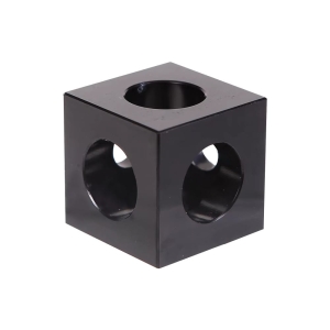 NAROŻNIK ŁĄCZNIK KĄTOWNIK TRÓJNIK KOSTKA 90 DO PROFILI V-SLOT TYP 20 czarny