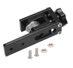 ALUMINIOWY NAPINACZ PASKA GT2 10mm V-SLOT T-SLOT DRUKARKA 3D - CZARNY