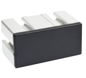 ZAŚLEPKA ZATYCZKA DO PROFILI ALUMINIOWYCH  4080 40x80 CZARNA MASKOWNICA